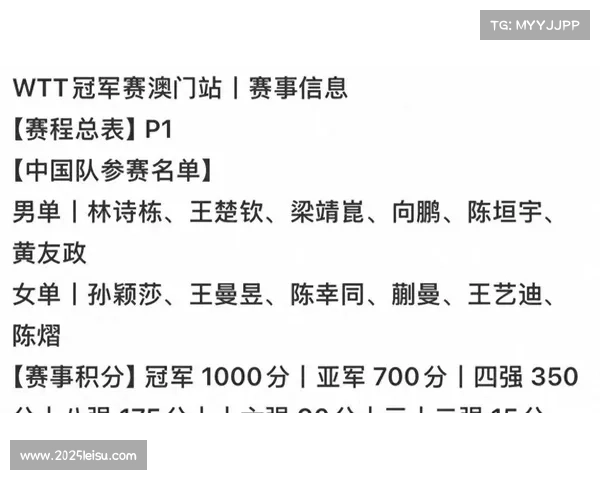 澳门冠军赛四强对决即将打响九月十四日巅峰之战震撼来袭